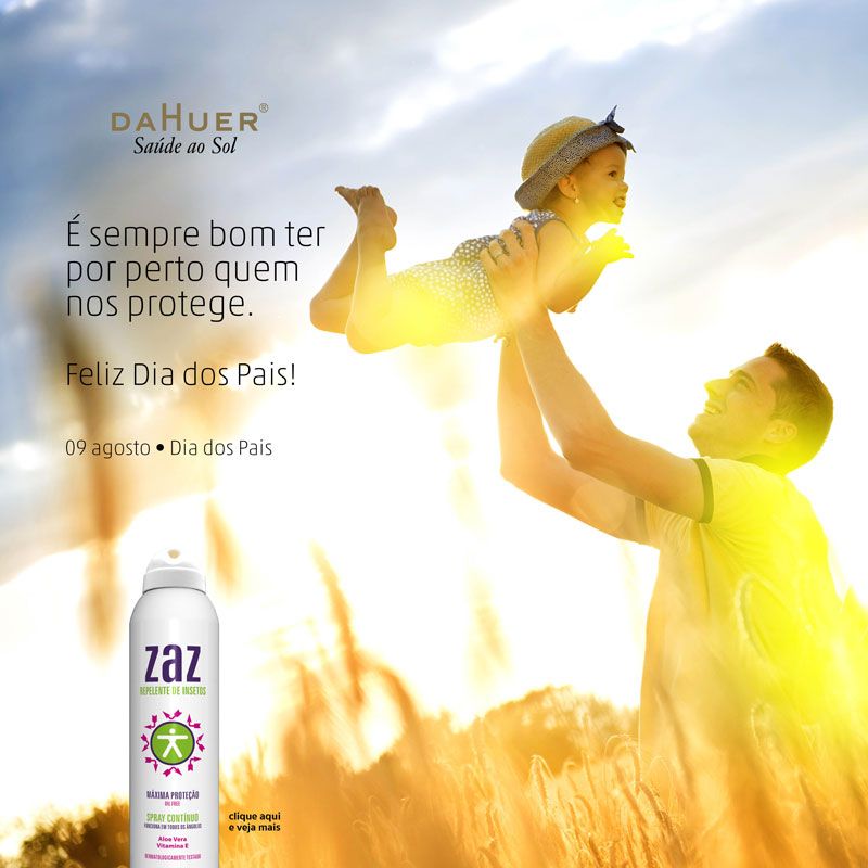 9 de agosto - Dia dos Pais