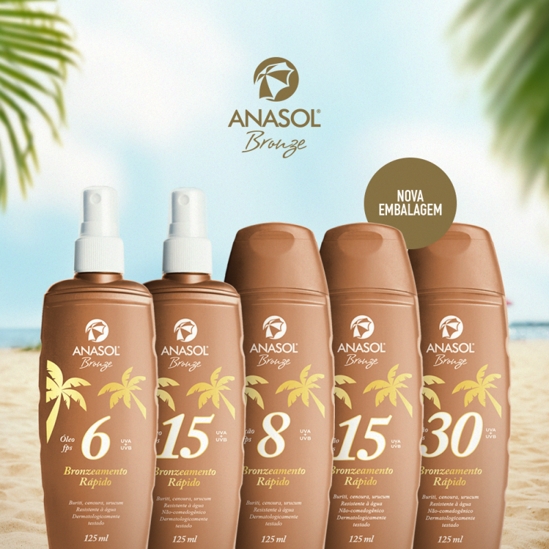 Anasol Óleo Bronzeador FPS 6 a 30