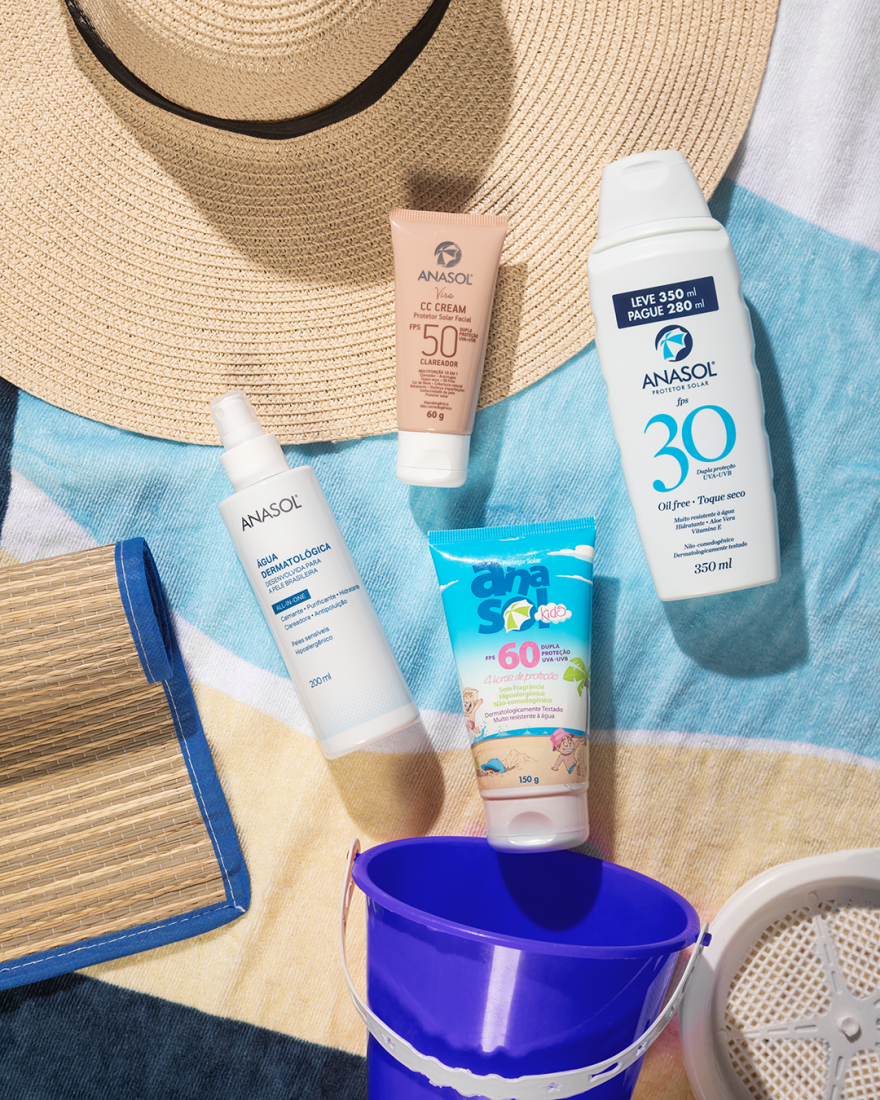 Conheça os principais ativos da linha Anasol