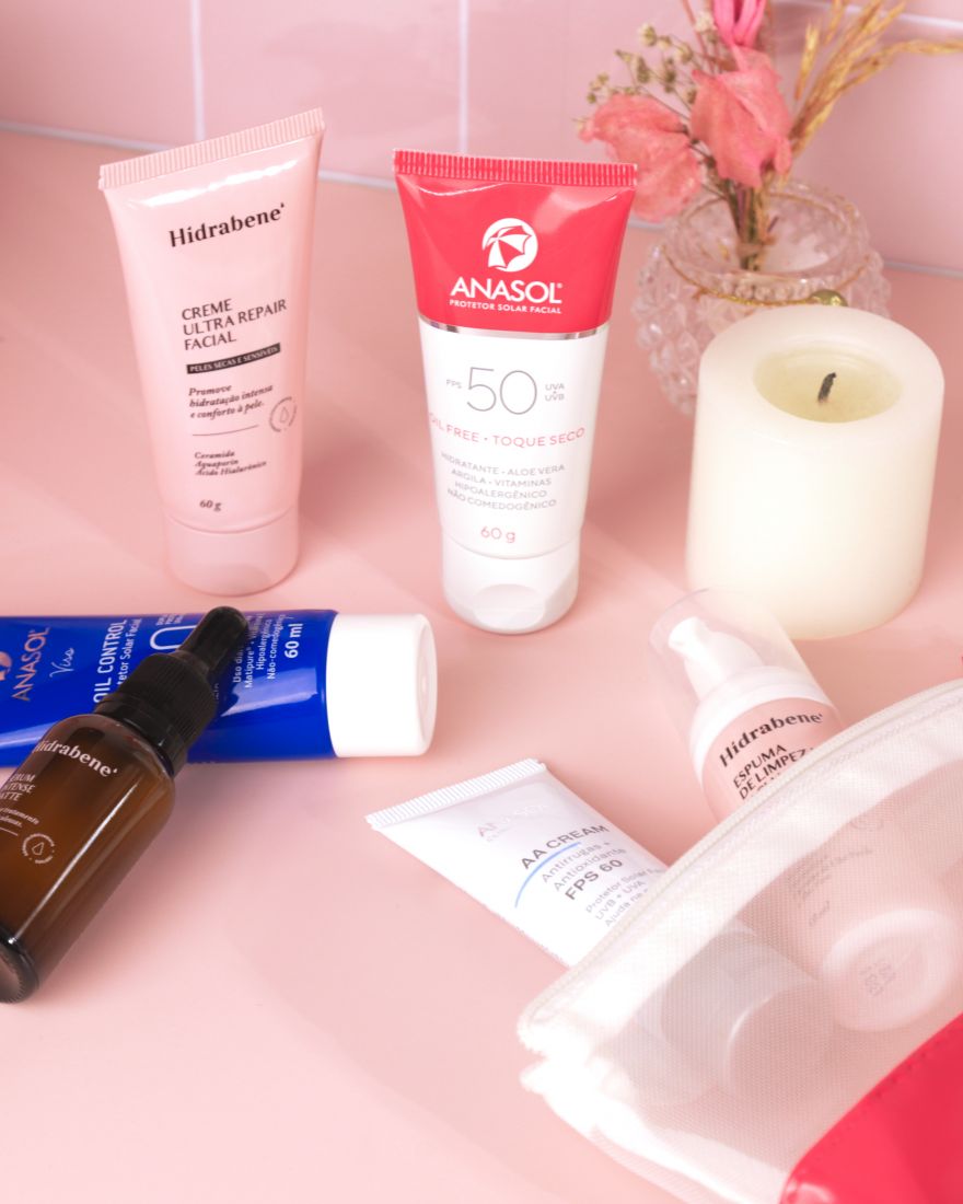 Construa uma rotina de skincare em apenas 3 passos