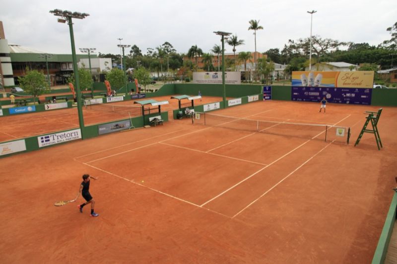 Copa Santa Catarina de Tênis define confrontos das quartas de final