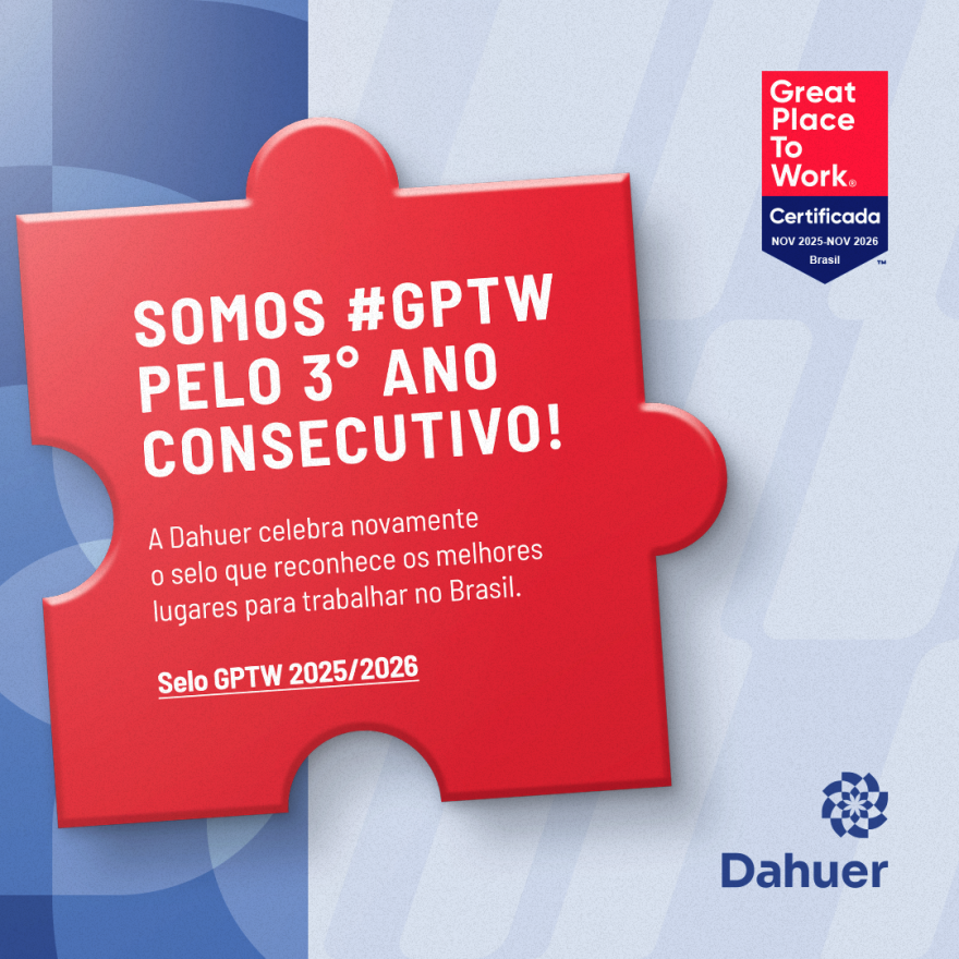 Dahuer conquista pelo terceiro ano consecutivo o selo GPTW