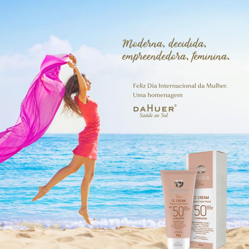 Feliz dia Internacional da Mulher