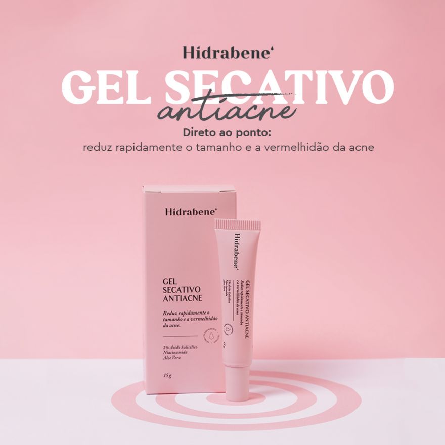Lançamento: Hidrabene Gel Secativo Antiacne