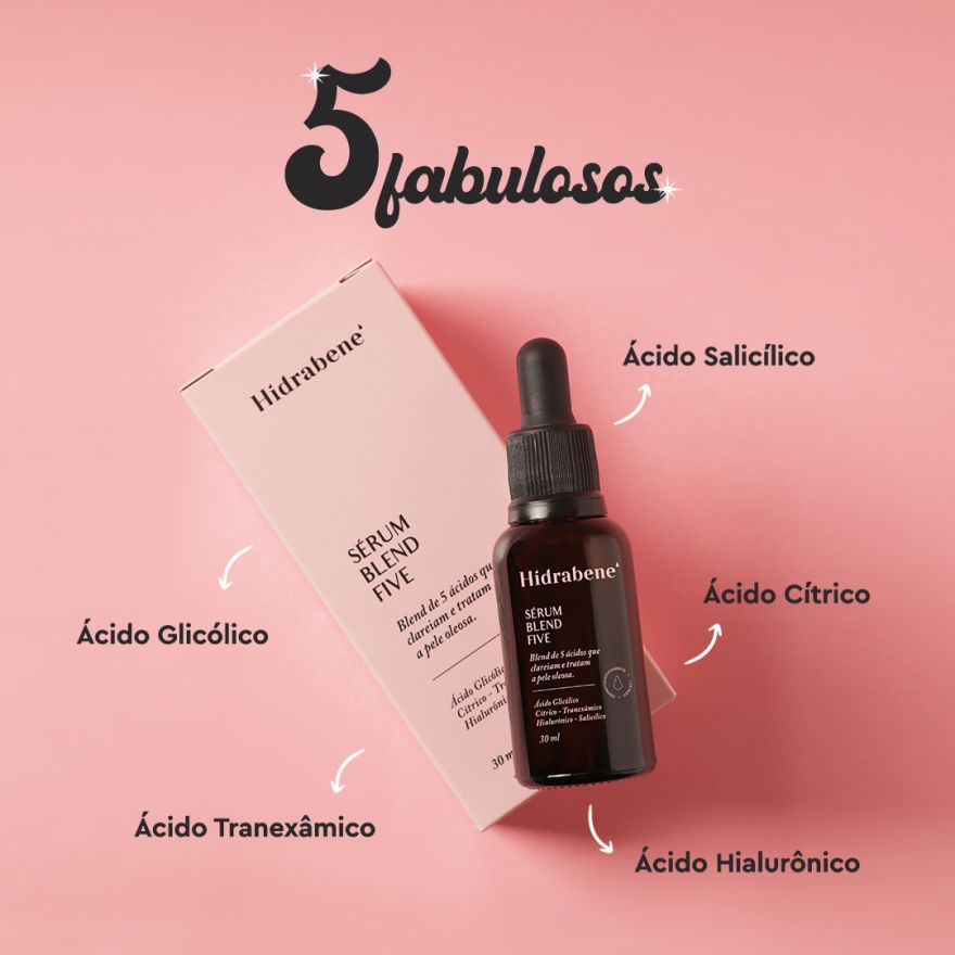 O FABULOSO, SÉRUM BLEND FIVE!
