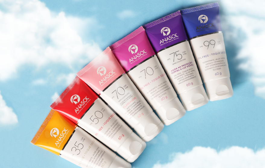 Protetor Facial: conheça tudo sobre a linha mais vendida da Anasol