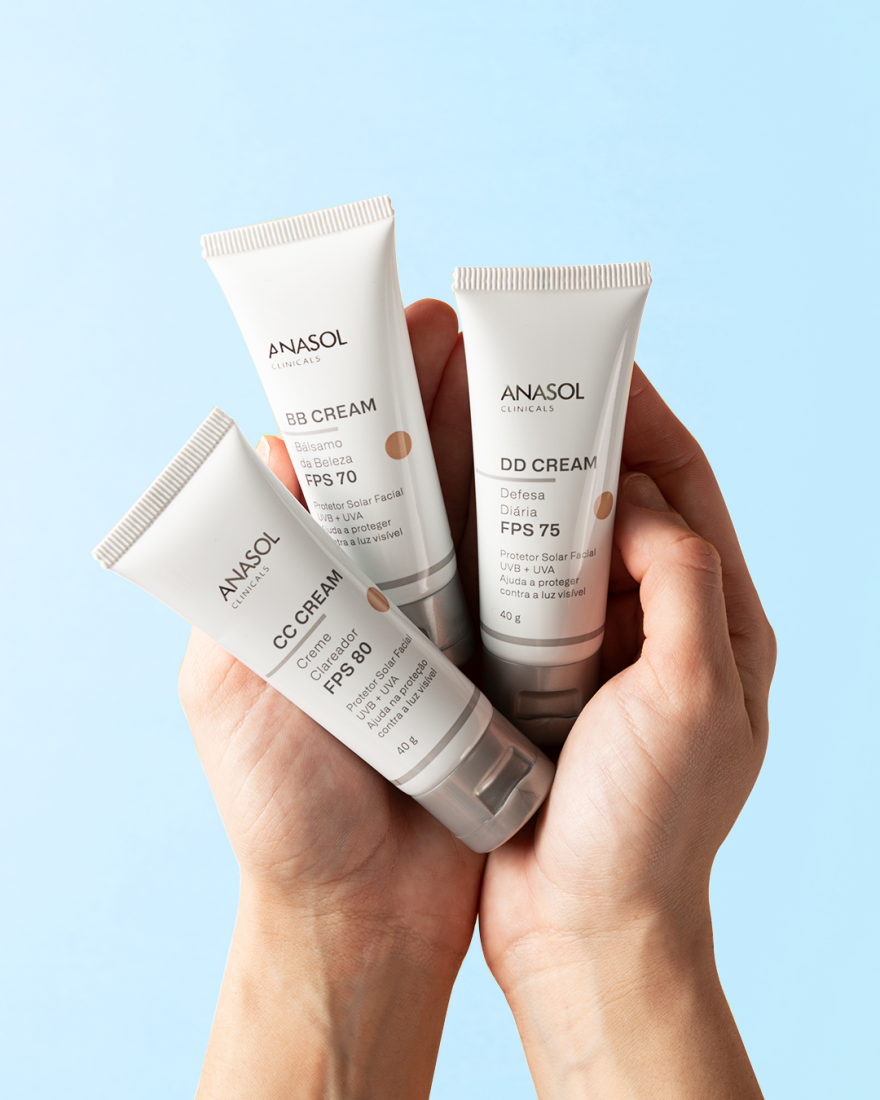 Qual o melhor para minha pele: BB, CC ou DD?