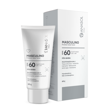 Anasol Protetor Solar Facial Masculino FPS 60