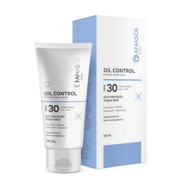 Anasol Protetor Solar Facial Oil Control FPS 30