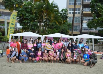 DAHUER SEMPRE COM VOCÊ E A ASSOCIAÇÃO DE SURF FEMININO