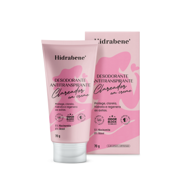 Hidrabene Desodorante/Antitranspirante Clareador em Creme