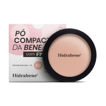 Hidrabene Protetor Solar FPS 50 – Pó compacto – Claro / Médio / Escuro