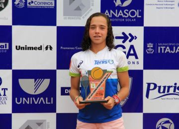 Igor Marcondes e Thaísa Pedretti vencem a Copa Santa Catarina Internacional de Tênis